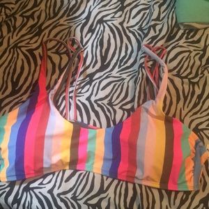 striped bikini! never been worn